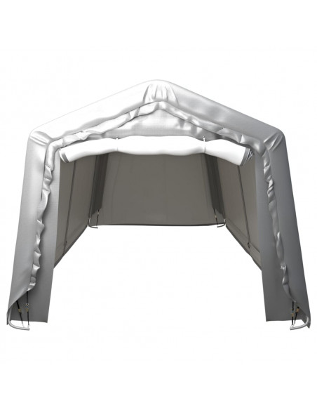 Tenda Capannone 300x900 cm Grigio Acciaio