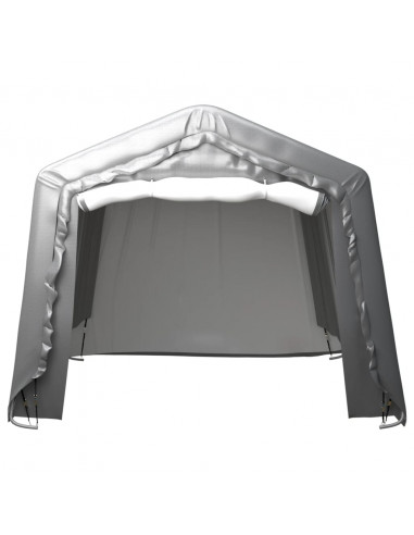 Tenda Capannone 300x300 cm Grigio Acciaio