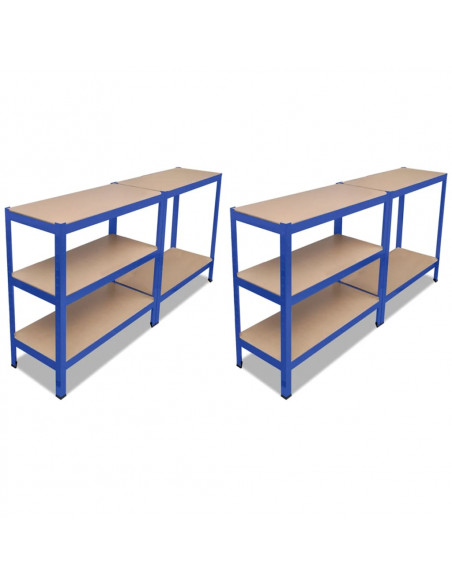 Strutture con Scaffali 2 pz