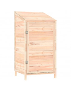 Capanno da Giardino 55x52x112 cm in Legno Massello di Abete 2