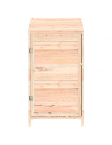 Capanno da Giardino 55x52x112 cm in Legno Massello di Abete