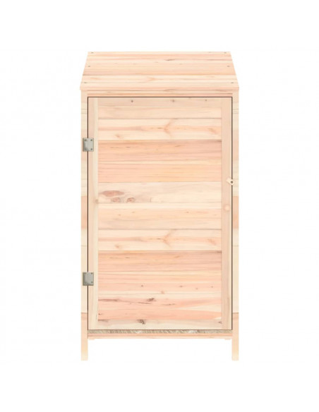 Capanno da Giardino 55x52x112 cm in Legno Massello di Abete