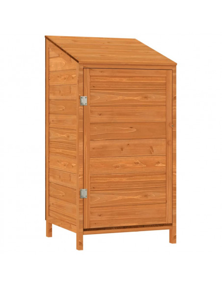Capanno da Giardino Marrone 55x52x112cm Legno Massello di Abete
