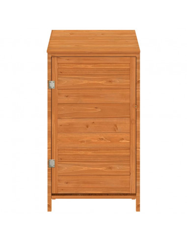 Capanno da Giardino Marrone 55x52x112cm Legno Massello di Abete