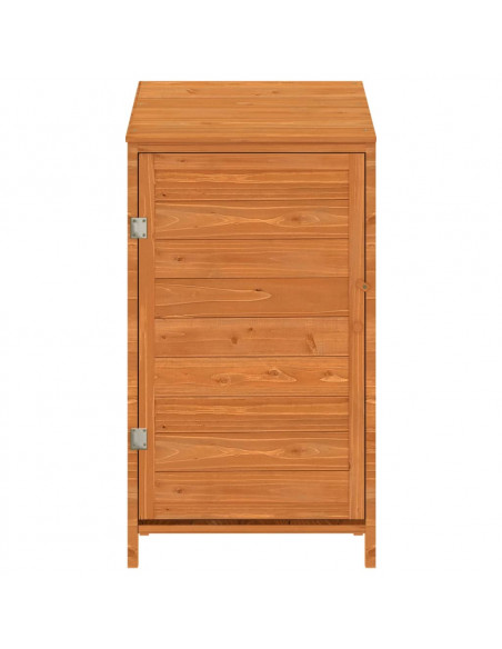 Capanno da Giardino Marrone 55x52x112cm Legno Massello di Abete