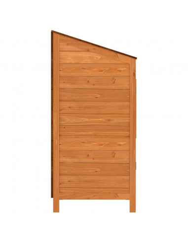 Capanno da Giardino Marrone 55x52x112cm Legno Massello di Abete
