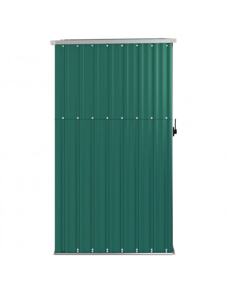 Capanno per Attrezzi Verde 88x89x161 cm in Acciaio Zincato