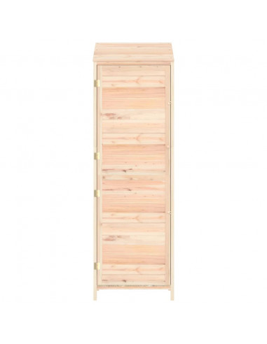 Capanno da Giardino 55x52x174,5 cm in Legno Massello di Abete