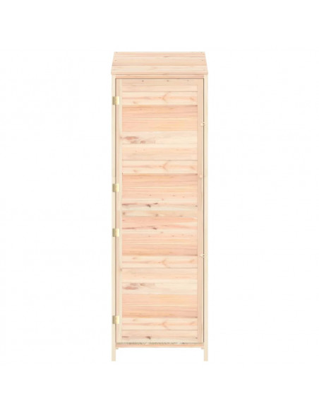 Capanno da Giardino 55x52x174,5 cm in Legno Massello di Abete