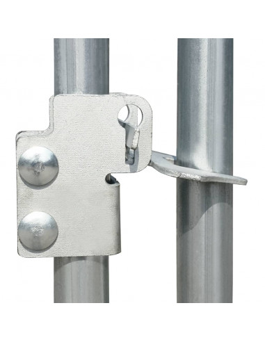 Pollaio 3x1x1,5 m in Acciaio Zincato