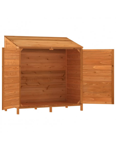 Capanno da Giardino Marrone 102x52x112 cm Legno Massello Abete