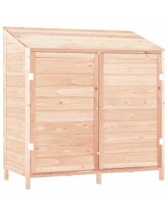 Capanno da Giardino 102x52x112 cm in Legno Massello di Abete 2