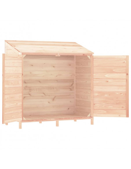 Capanno da Giardino 102x52x112 cm in Legno Massello di Abete