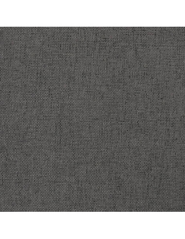 Poggiapiedi Grigio Scuro 45x29,5x35 cm in Tessuto