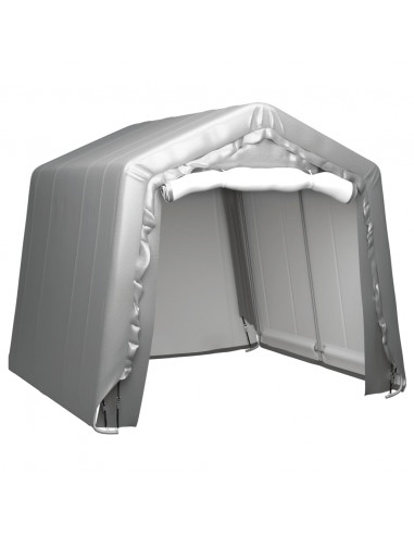 Tenda Capannone 240x240 cm in Acciaio Grigio