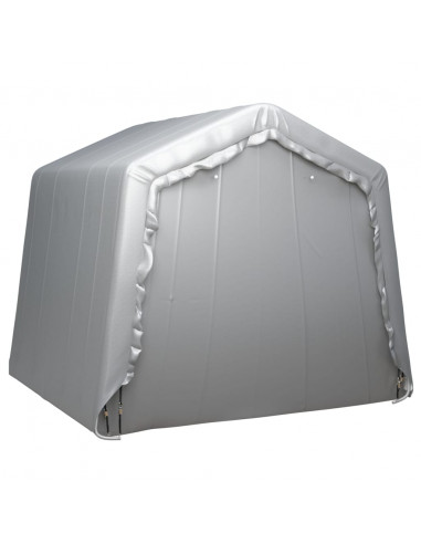 Tenda Capannone 240x240 cm in Acciaio Grigio