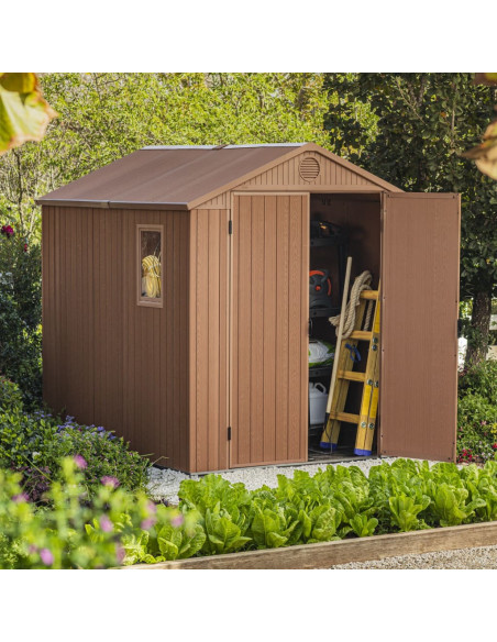 Keter Capannone da Giardino Darwin 68 Marrone