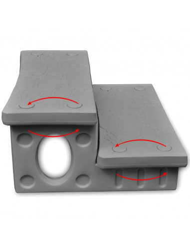 Gradini da Spa Grigi