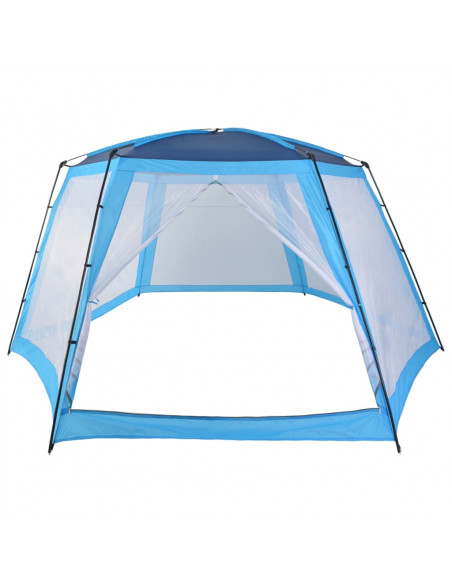 Tenda per Piscina in Tessuto 660x580x250 cm Blu