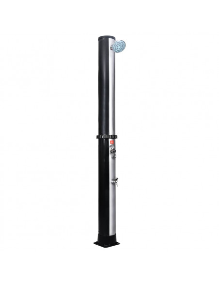 Outdoor Doccia Solare da Giardino con Soffione e Rubinetto 40 L