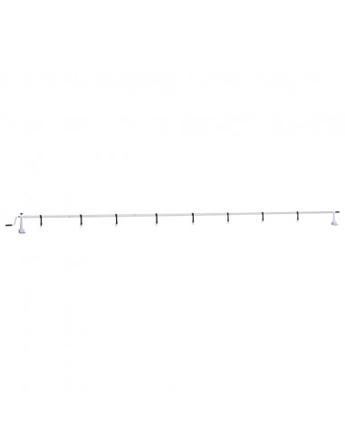 Rullo di Copertura per Piscina con Base in Plastica