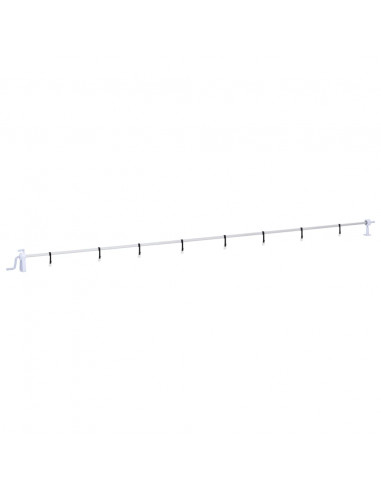 Rullo di Copertura per Piscina con Base in Plastica