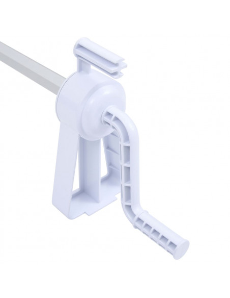 Rullo di Copertura per Piscina con Base in Plastica