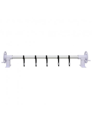 Rullo di Copertura per Piscina con Base in Plastica