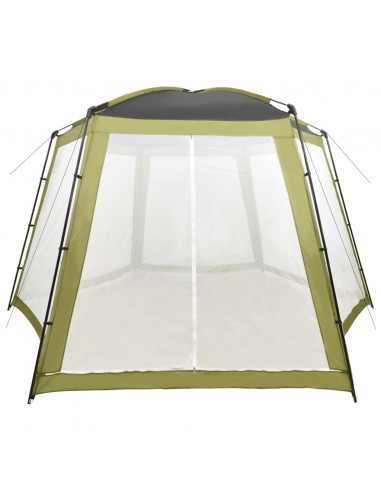 Tenda per Piscina in Tessuto 500x433x250 cm Verde