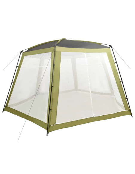 Tenda per Piscina in Tessuto 590x520x250 cm Verde