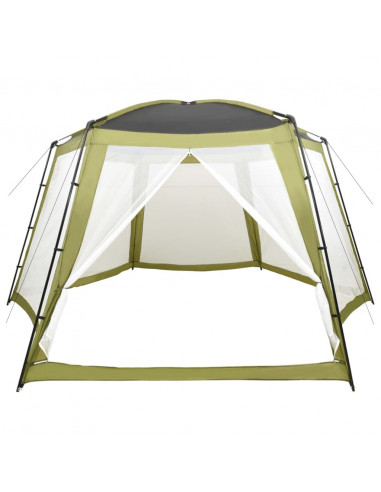 Tenda per Piscina in Tessuto 590x520x250 cm Verde