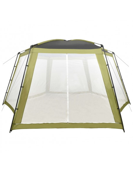 Tenda per Piscina in Tessuto 660x580x250 cm Verde
