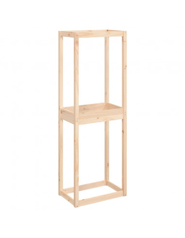 Portapneumatici 63x40x180 cm in Legno Massello di Pino