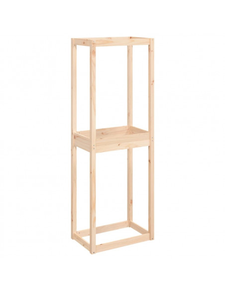 Portapneumatici 63x40x180 cm in Legno Massello di Pino