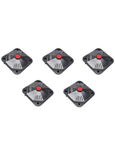 Riscaldatore Solare Piscina 735 W Set di 5