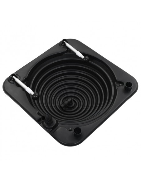 Riscaldatori Solari per Piscina 5 pz 75x75x36 cm HDPE Alluminio