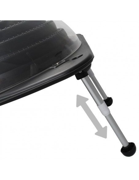 Riscaldatori Solari per Piscina 5 pz 75x75x36 cm HDPE Alluminio