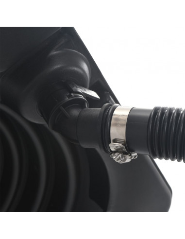 Riscaldatori Solari per Piscina 5 pz 75x75x36 cm HDPE Alluminio