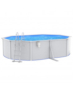 Piscina con Scaletta 490x360x120 cm 2