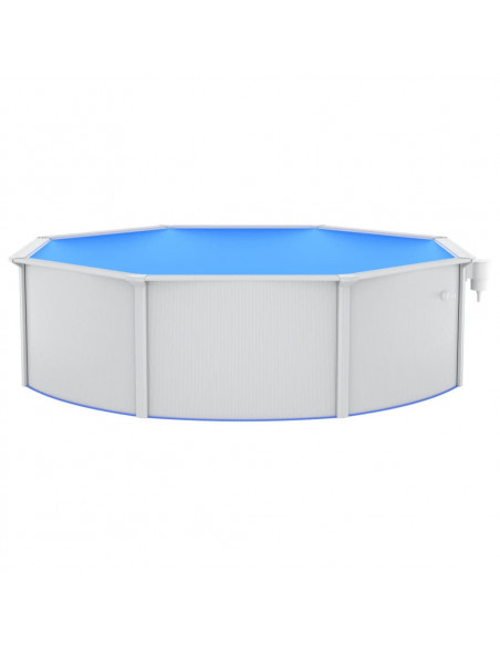 Piscina con Pompa Filtro a Sabbia 460x120 cm