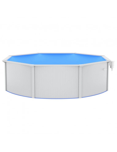 Piscina con Pompa Filtro a Sabbia e Scaletta 460x120 cm