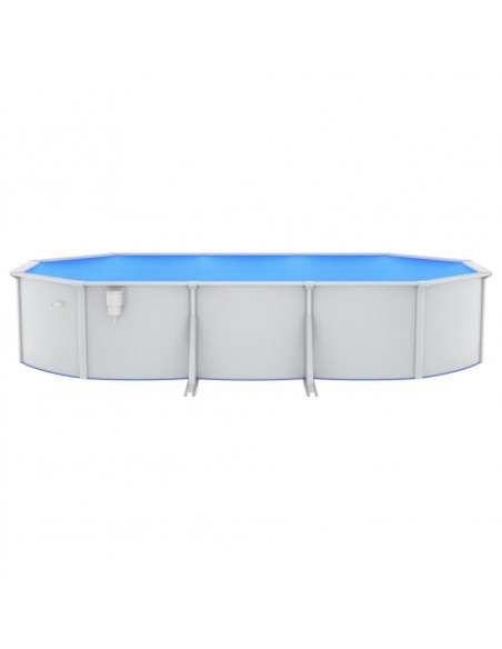 Piscina con Pompa Filtro a Sabbia 610x360x120 cm
