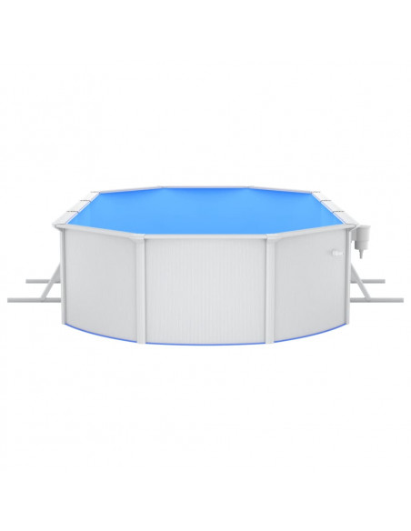 Piscina con Pompa Filtro a Sabbia 610x360x120 cm