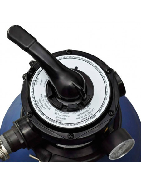 Pompe con Filtro a Sabbia 2 pz 400 W 11000 l/h
