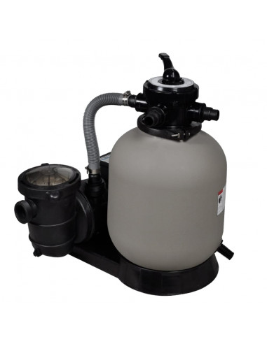 Pompa con Filtro a Sabbia 2 pz 600 W 17000 l/h
