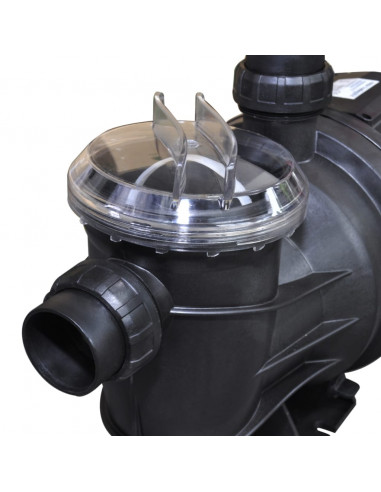 Pompa di filtrazione elettrica per piscina 1200W Blu