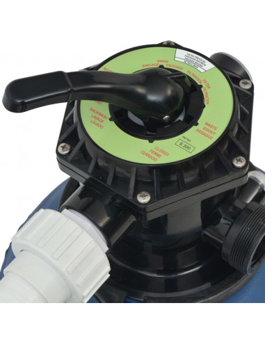 Pompa con Filtro a Sabbia 1000 W 16800 l/h XL