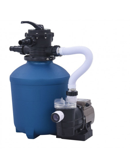 Pompa con Filtro a Sabbia con Timer 530 W 10980 L/h