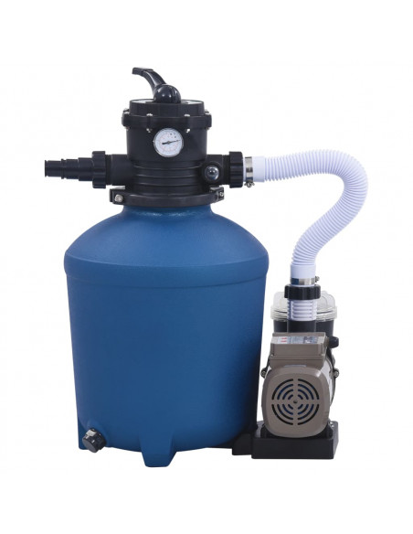Pompa con Filtro a Sabbia con Timer 530 W 10980 L/h