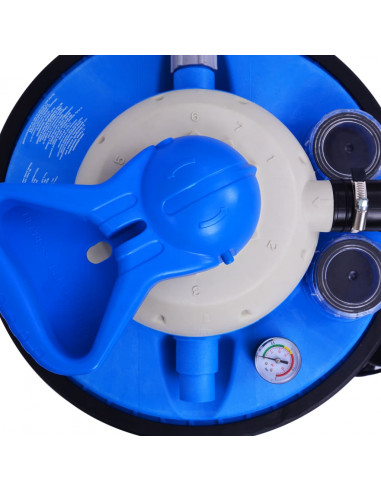 Pompa con Filtro a Sabbia con Timer 550 W 50 L